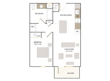 Apartment 239 floor plan