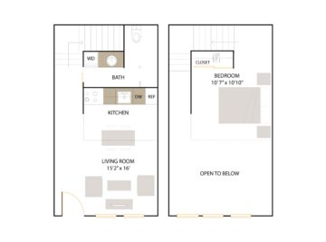 Apartment 158 floor plan